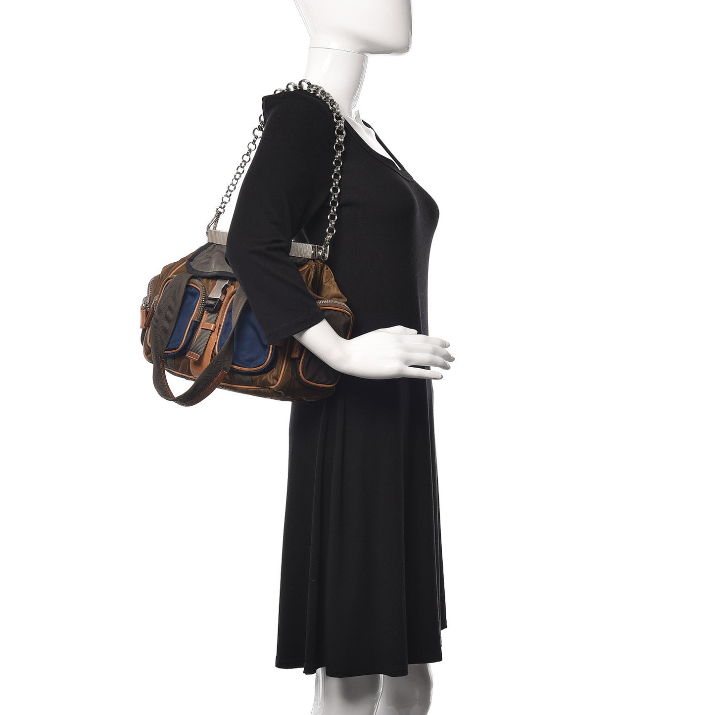Tessuto Nylon Active Shoulder Bag Giunco