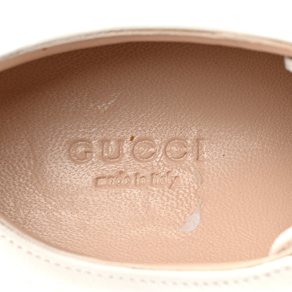 Gucci Calfskin Peggy Platform Sneakers 37 White 6 of 13
