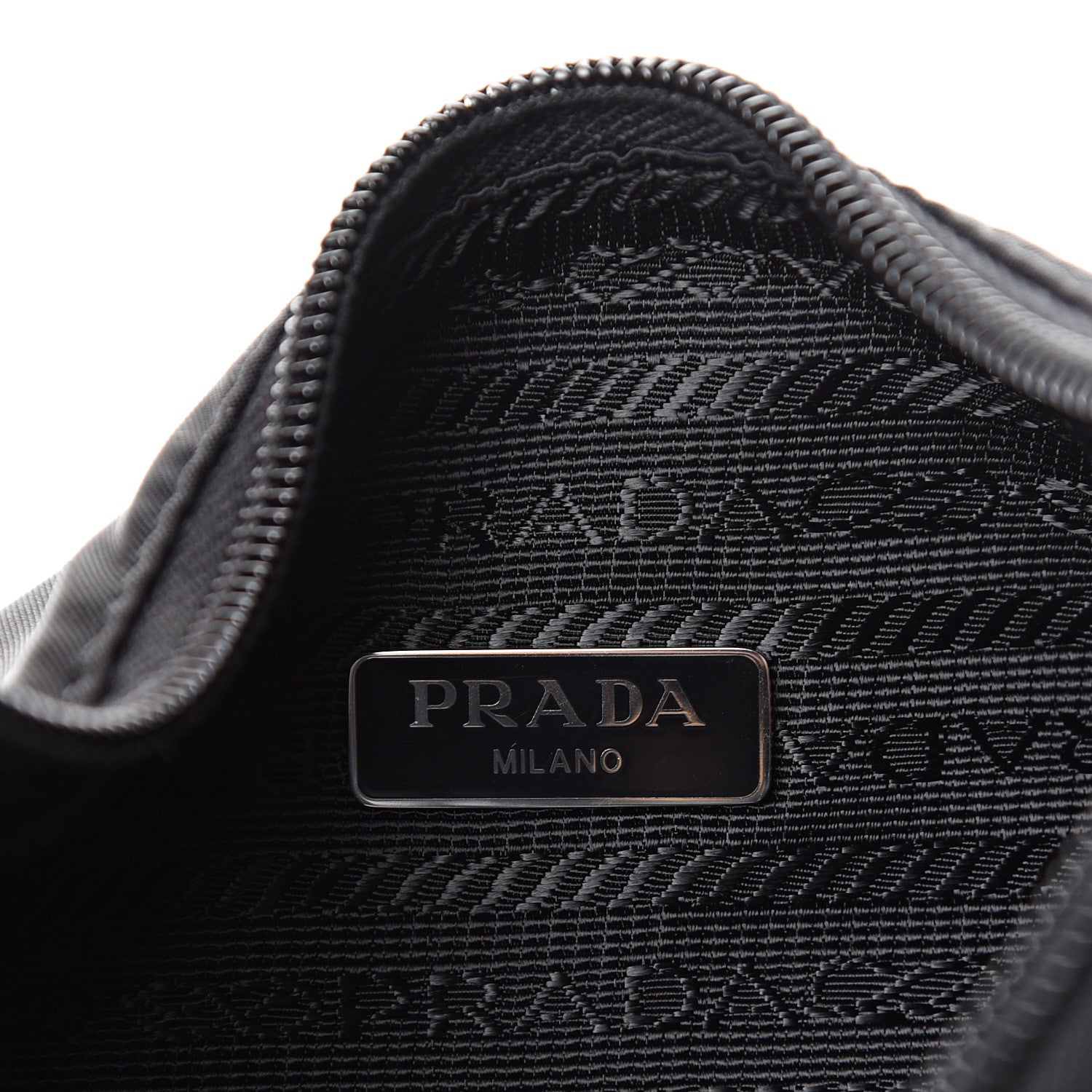 Prada Tessuto Nylon Mini Re-Edition 2000 Bag Black 5 of 9