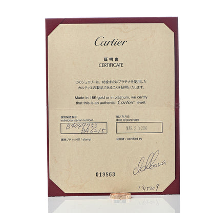 Cartier 18K Pink Gold 3.5mm LOVE Wedding Band Ring 53 6.25 6 of 6