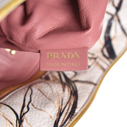 Prada X JAMES JEAN Cervo Lux Fairy Print Large Tote Prugna 7 of 8