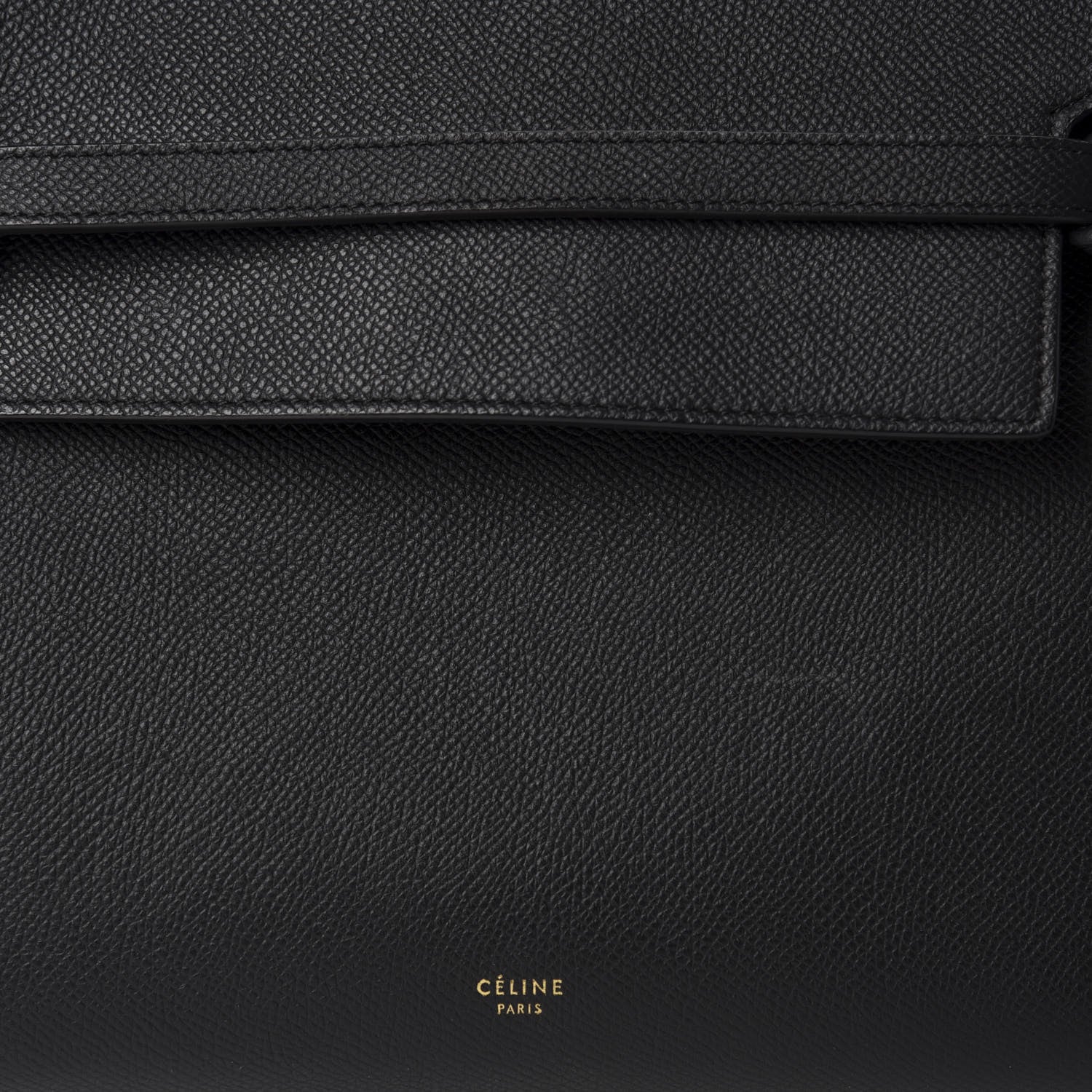 Celine Grained Calfskin Mini Belt Bag Black 11 of 11