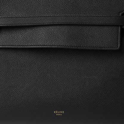 Celine Grained Calfskin Mini Belt Bag Black 11 of 11