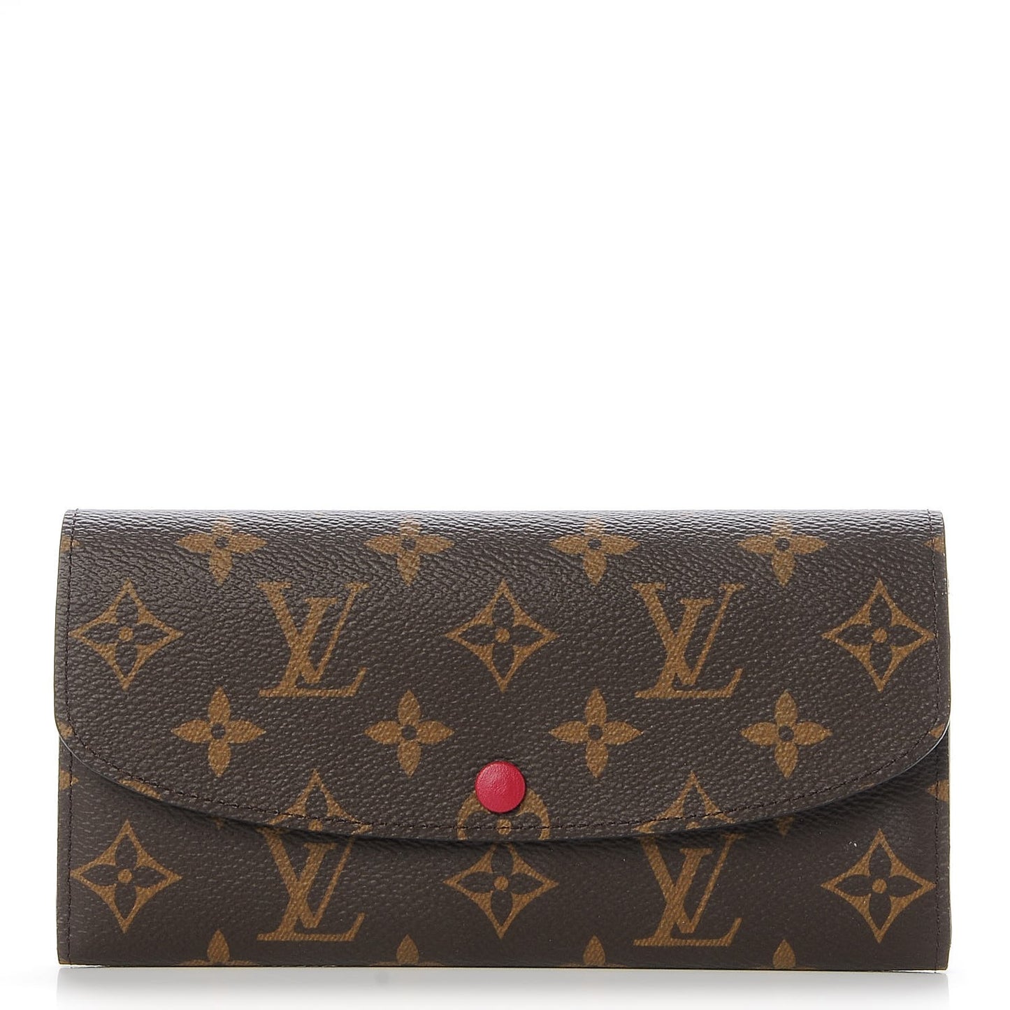 Monogram Emilie Wallet Fuchsia