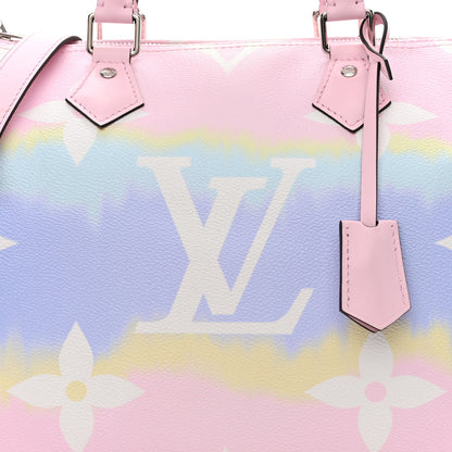 Louis Vuitton Monogram Escale Speedy Bandouliere 30 Pastel 9 of 13