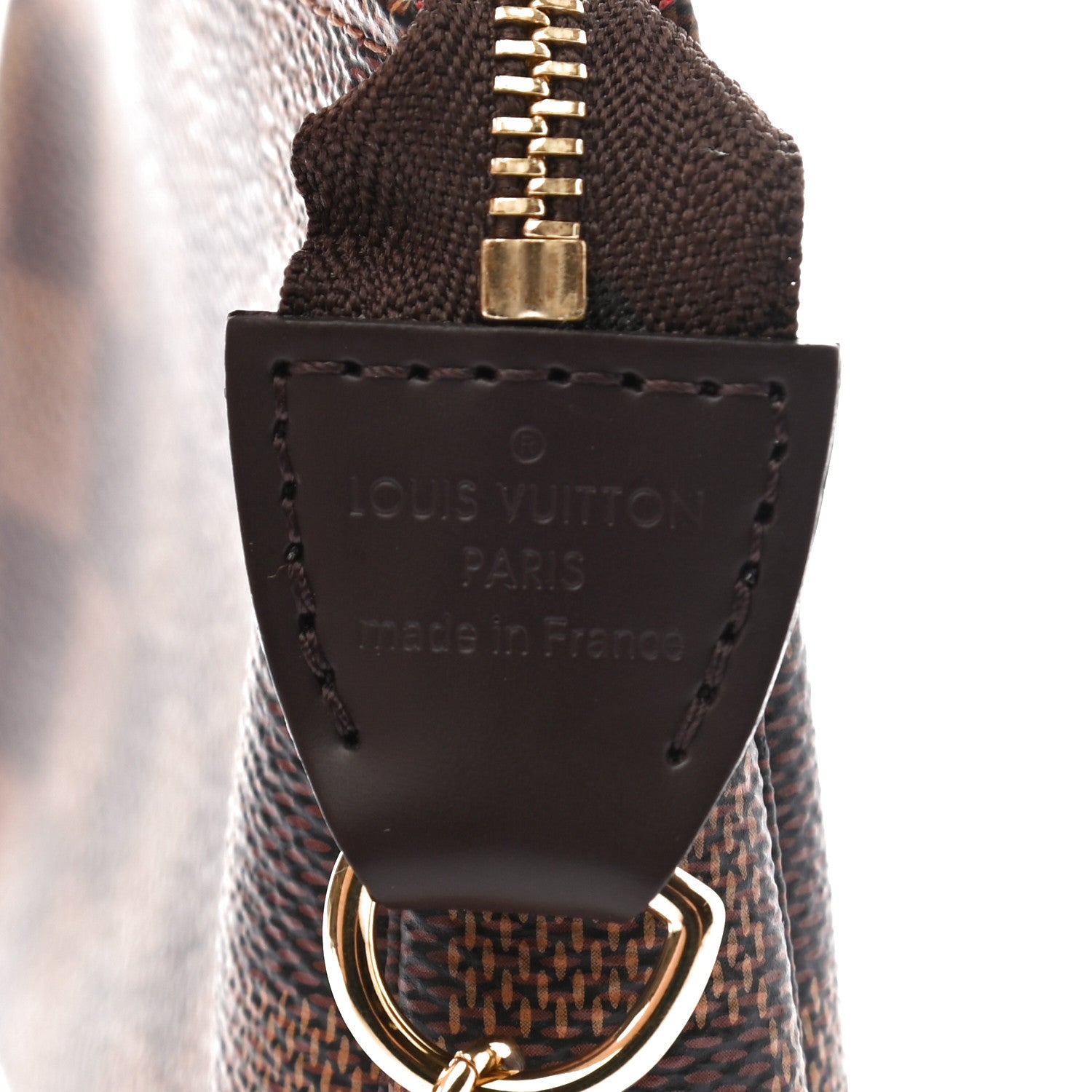 Louis Vuitton Damier Ebene Mini Pochette Accessories 6 of 6