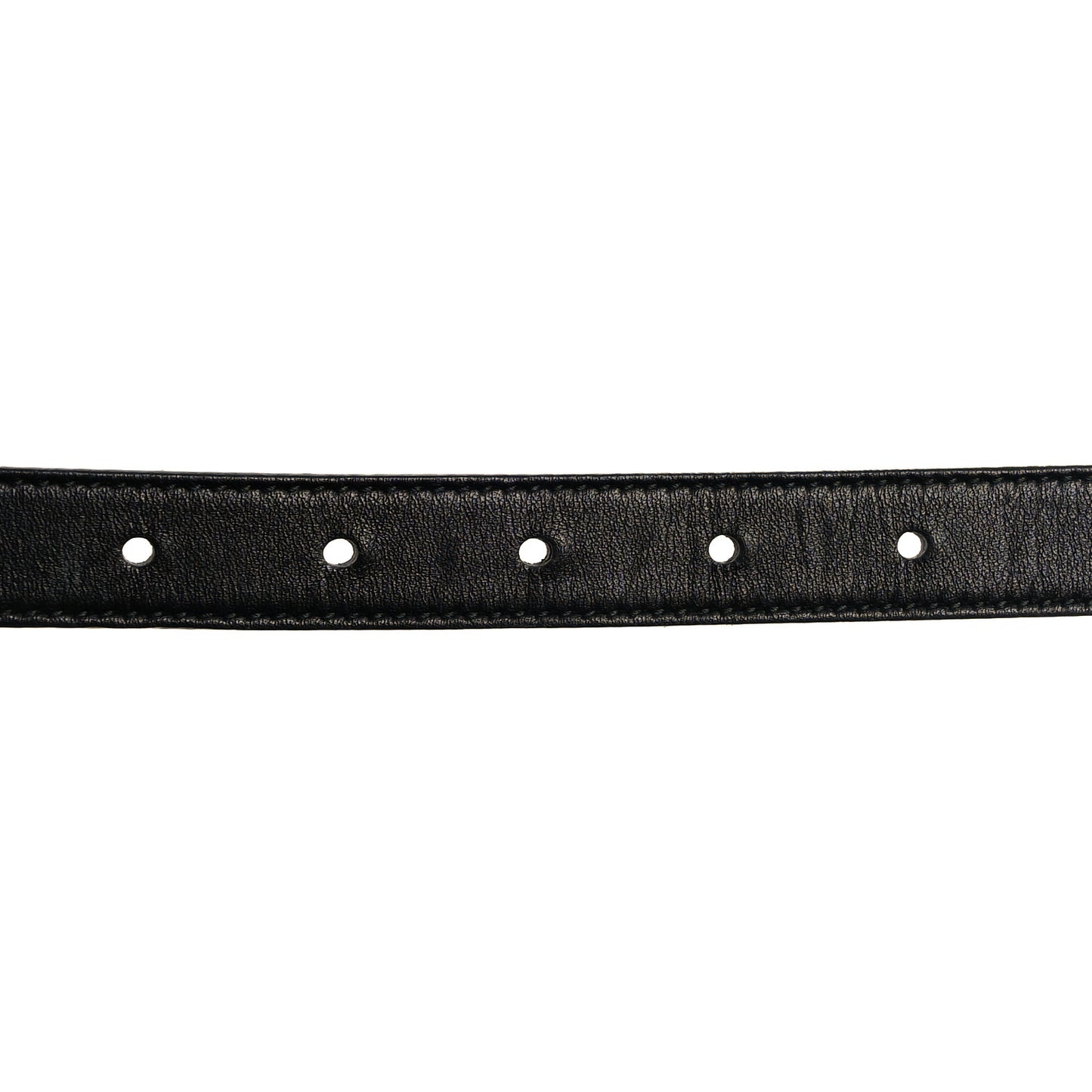 Calfskin Double G 20mm Belt 75 30 Black