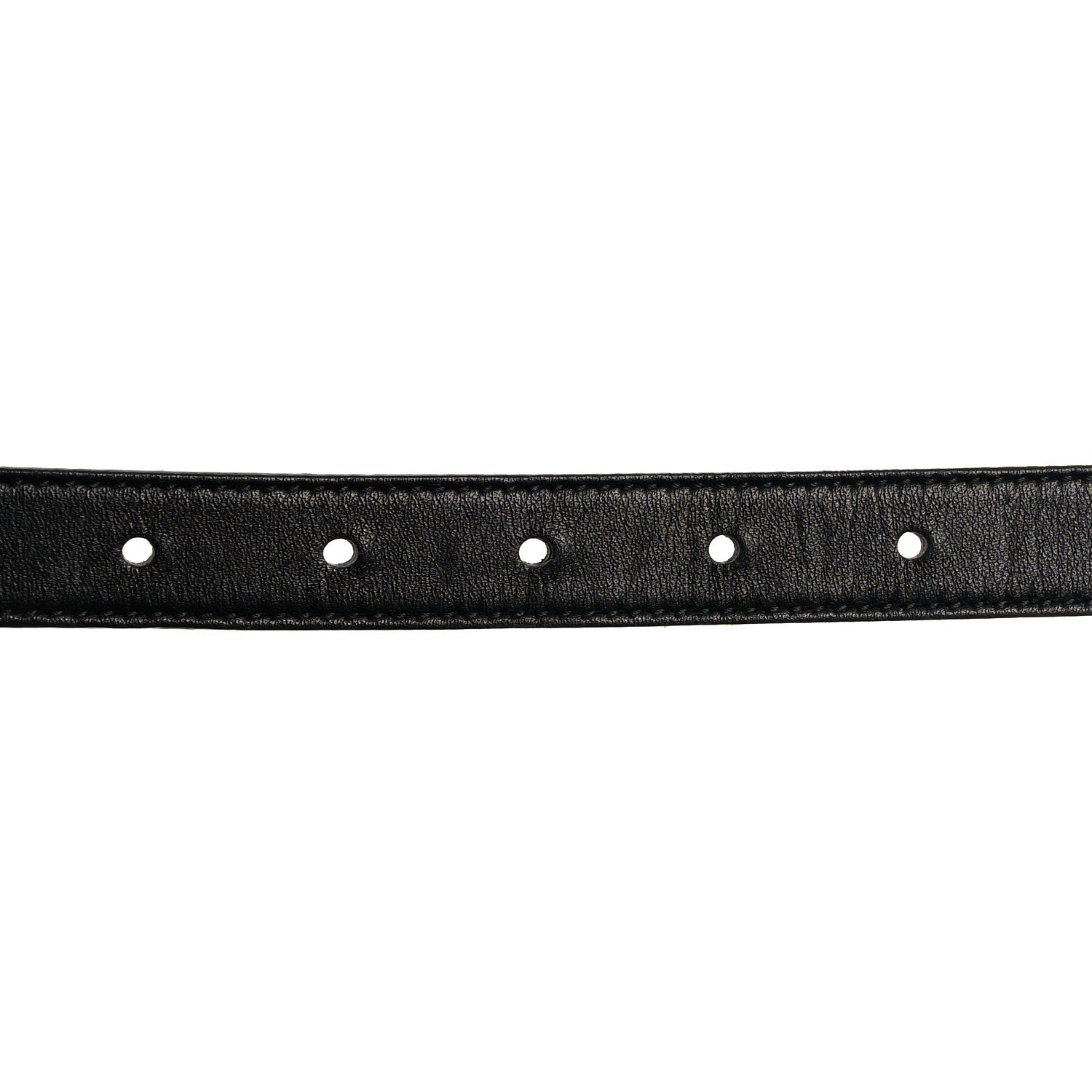 Gucci Calfskin Double G 20mm Belt 75 30 Black 5 of 5