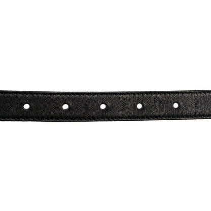 Gucci Calfskin Double G 20mm Belt 75 30 Black 5 of 5