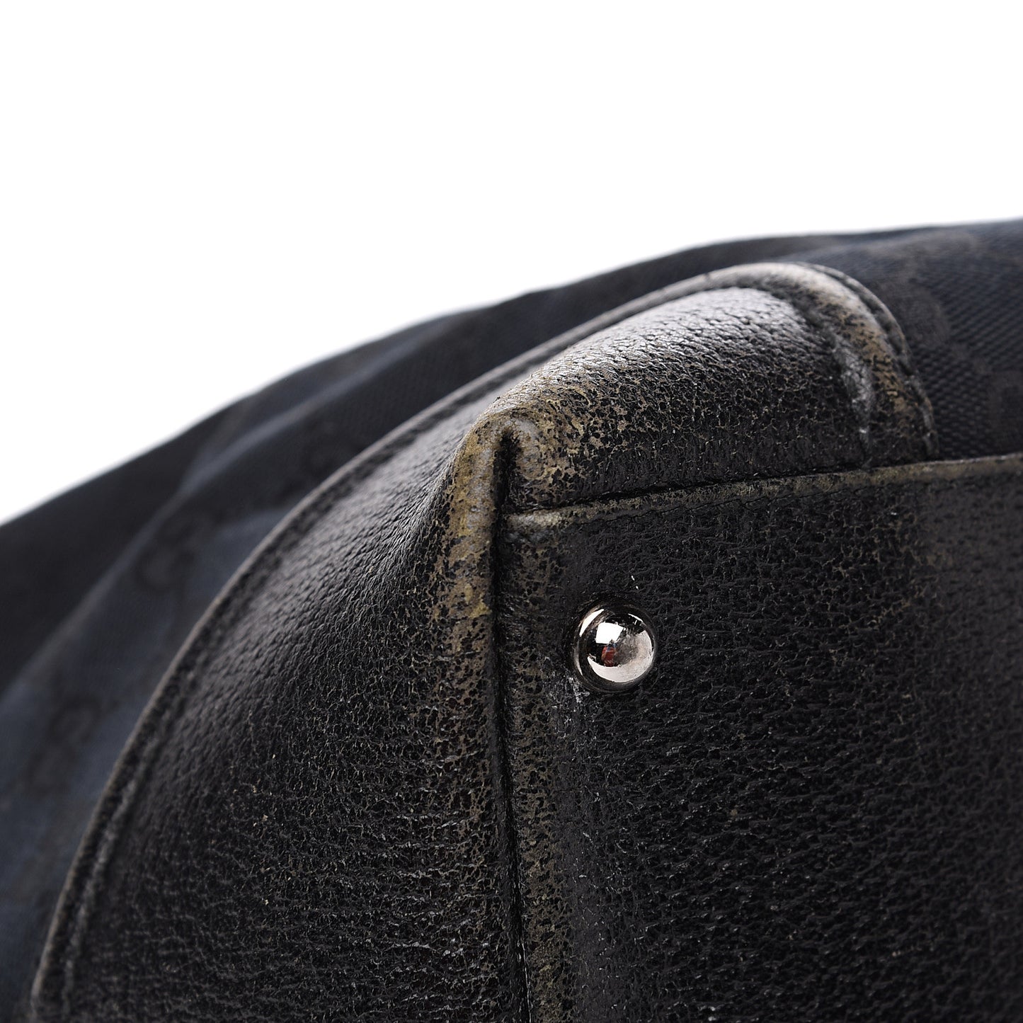 Monogram Web Large Treasure Boston Tote Black