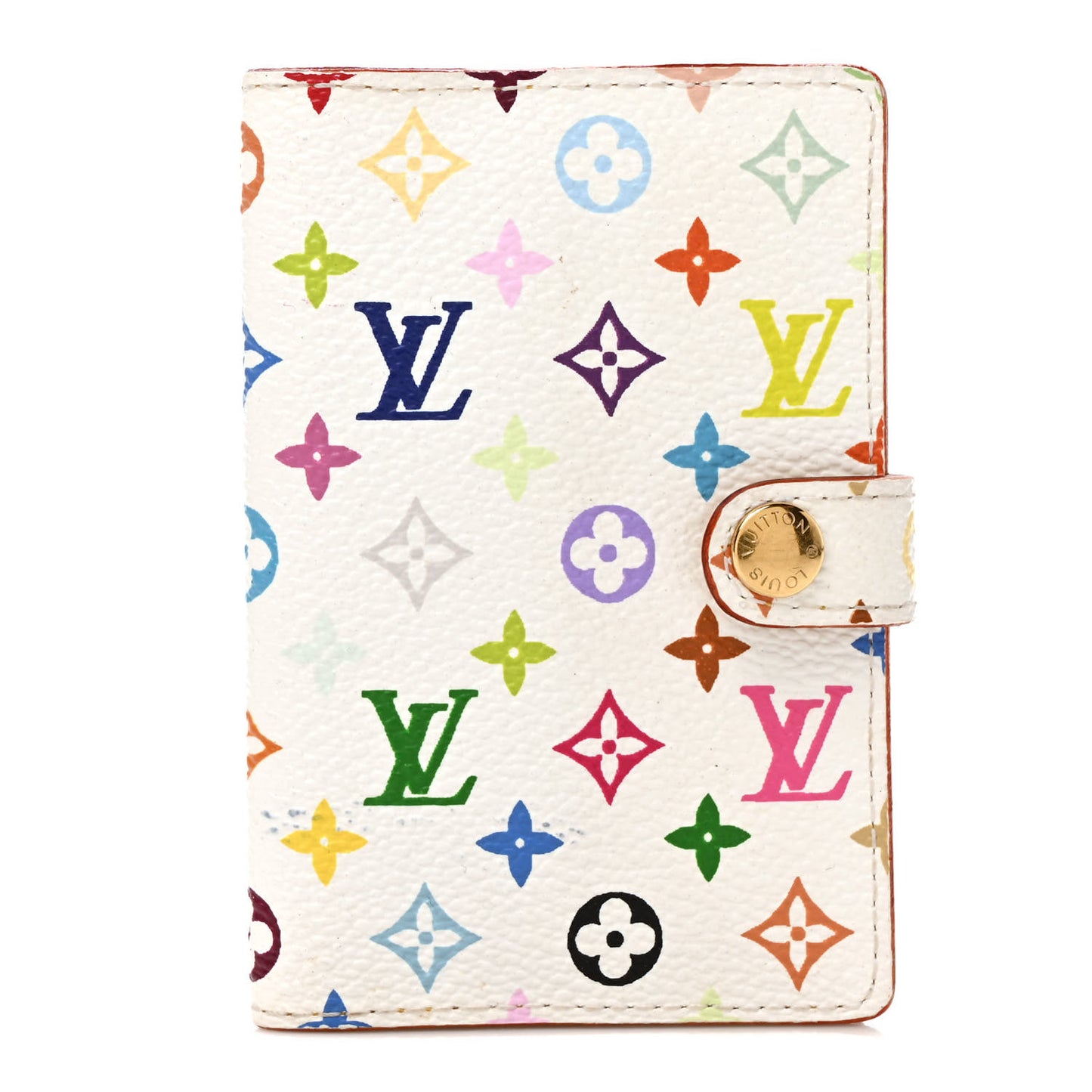 Monogram Multicolor Carnet de Bal Mini Agenda Cover White