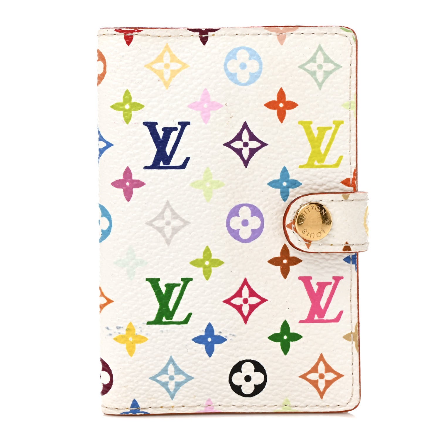 Louis Vuitton Monogram Multicolor Carnet de Bal Mini Agenda Cover White 1 of 6