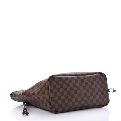 Louis Vuitton Damier Ebene Neo Neverfull MM Rose Ballerine 4 of 8