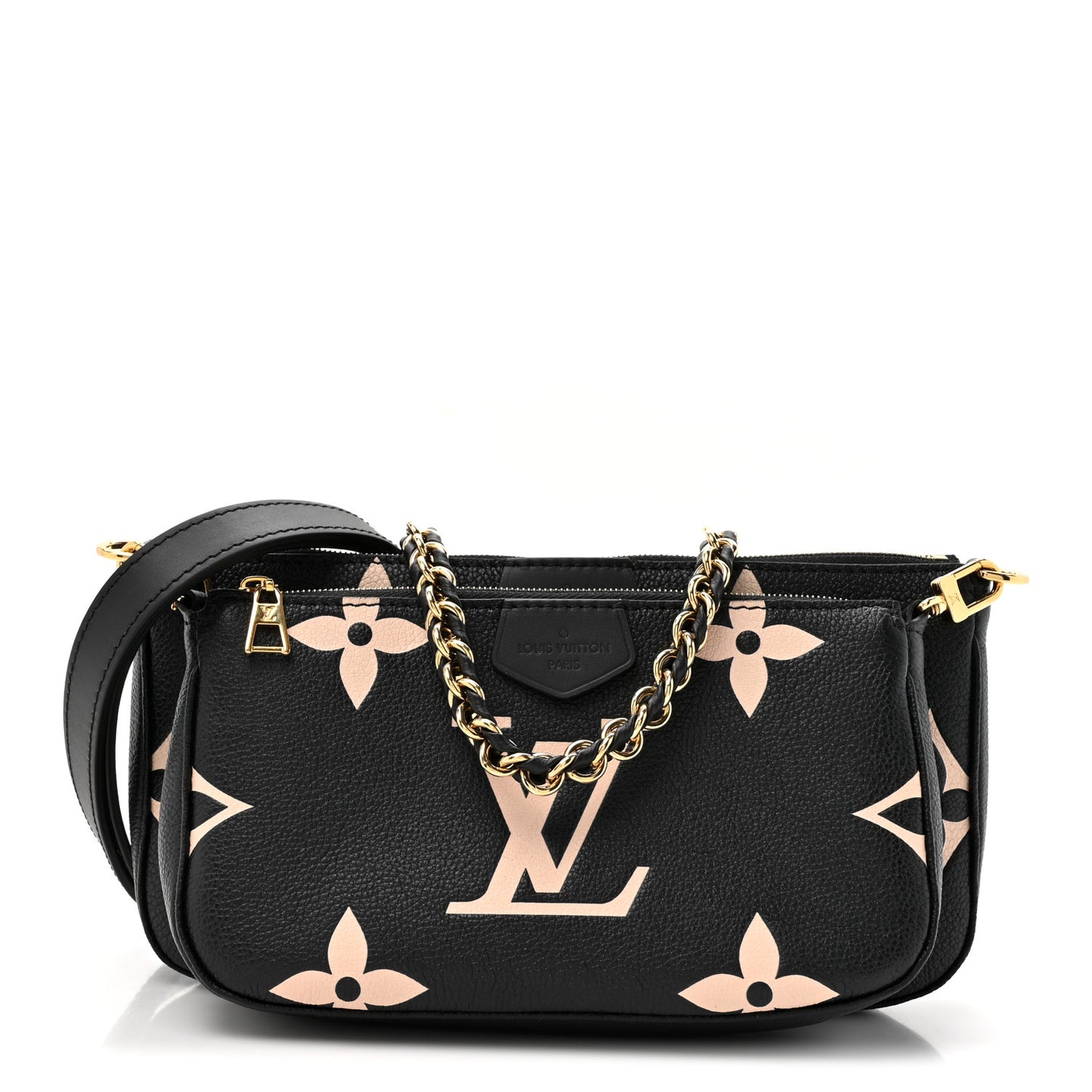 Empreinte Monogram Giant Multi Pochette Accessories Black Beige