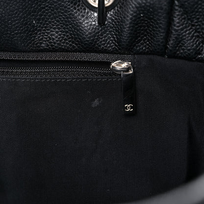Chanel Soft Caviar Large Timeless CC Shopping Tote Black 11 of 16