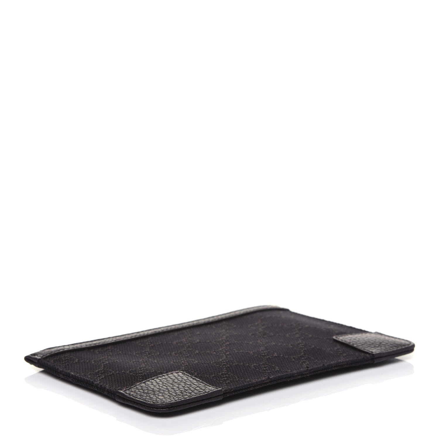 Gucci Monogram Zip Pouch Dark Brown 4 of 10