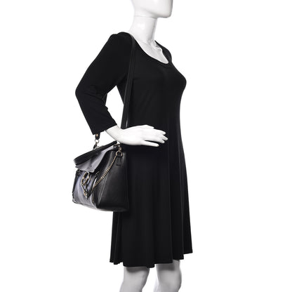 Chloe Calfskin Medium Faye Day Shoulder Bag Black 3 of 10