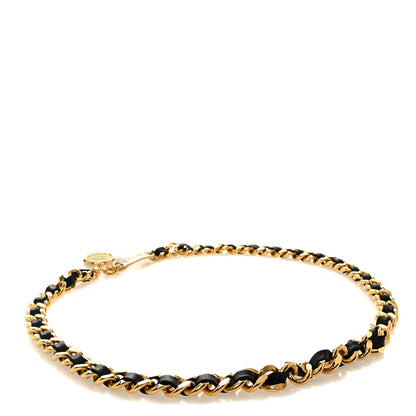 Chanel Lambskin Chain CC Medallion Belt Black Gold 2 of 3