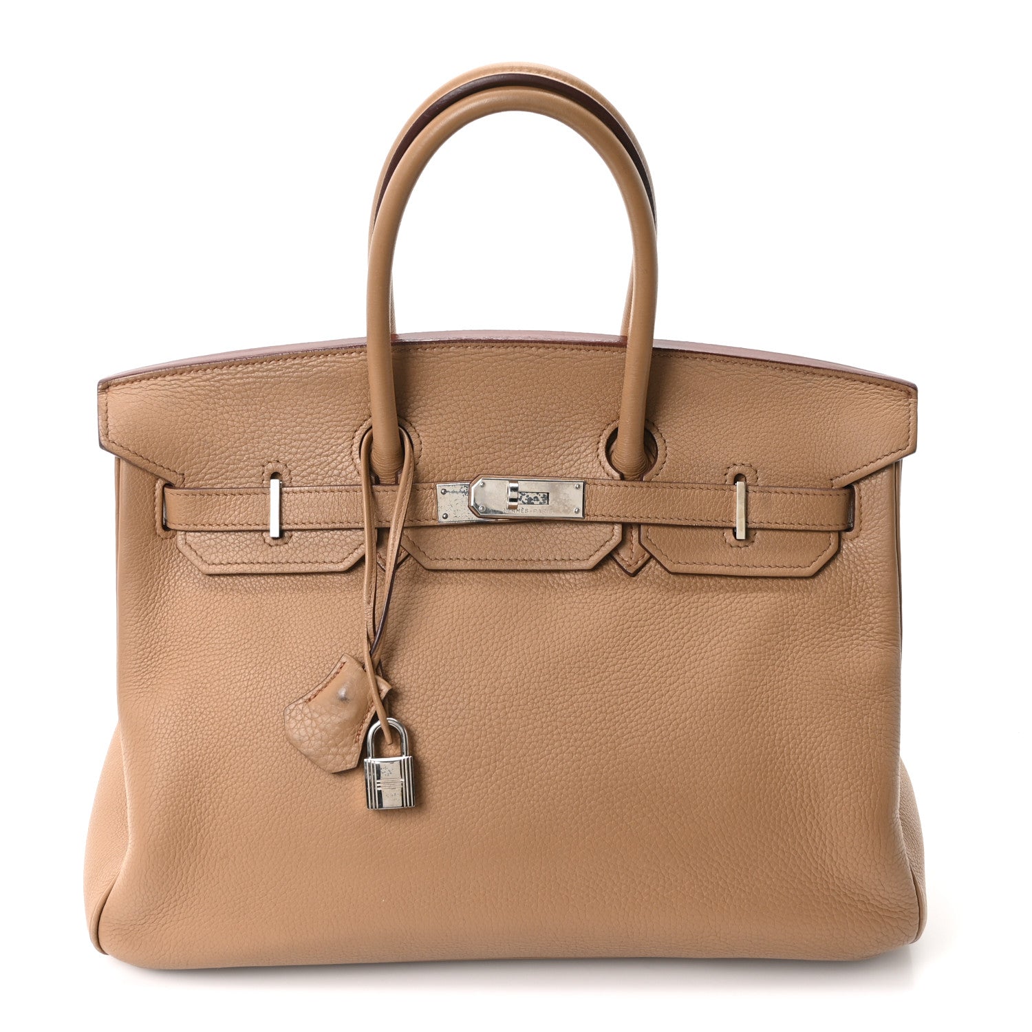 Hermes Togo BIRKIN 35 Camel Tabac 1 of 10