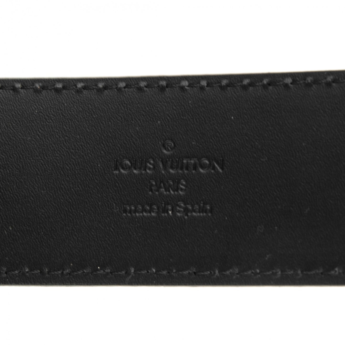 Damier Graphite 40mm LV Initiales Belt 110 44