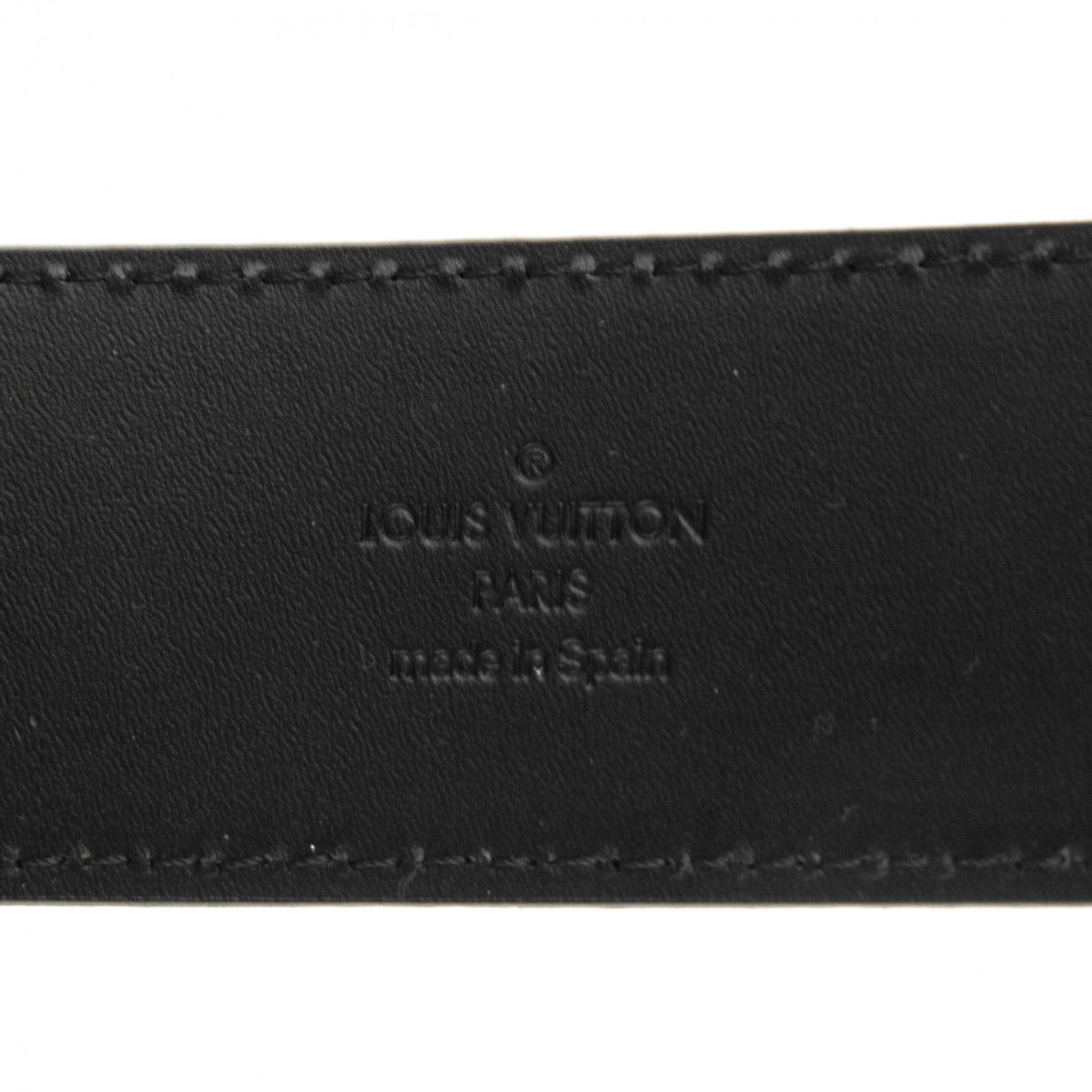 Louis Vuitton Damier Graphite 40mm LV Initiales Belt 110 44 4 of 6