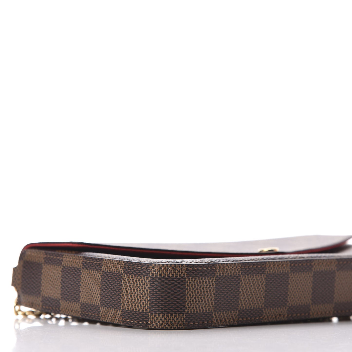 Damier Ebene Pochette Felicie Chain Wallet