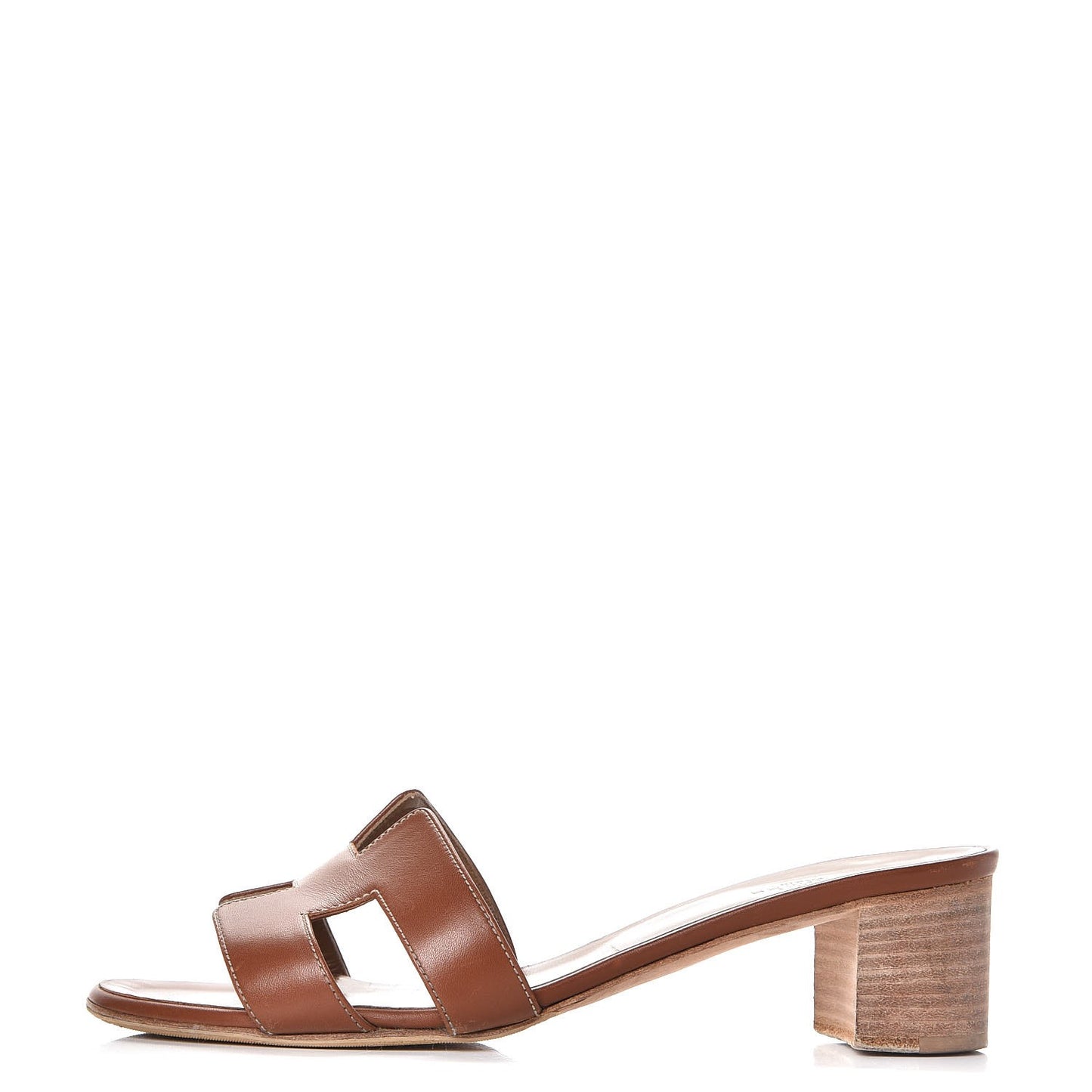 Calfskin Oasis Sandals 37.5 Gold