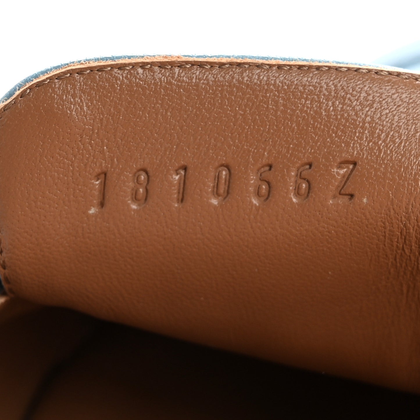 Goatskin Rivoli Mules   36 Bleu Ciel