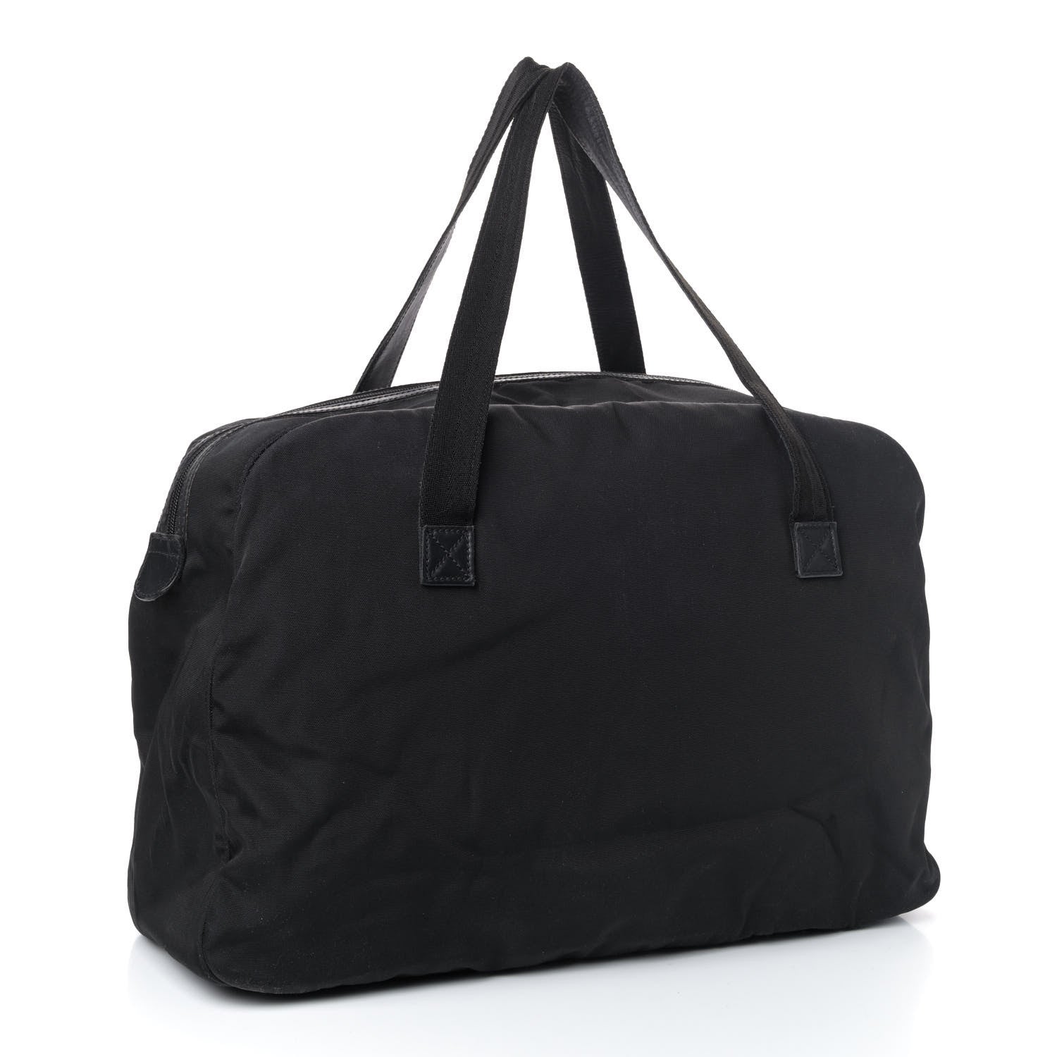 Gucci Nylon Large Duffle Bag Black 2 of 4