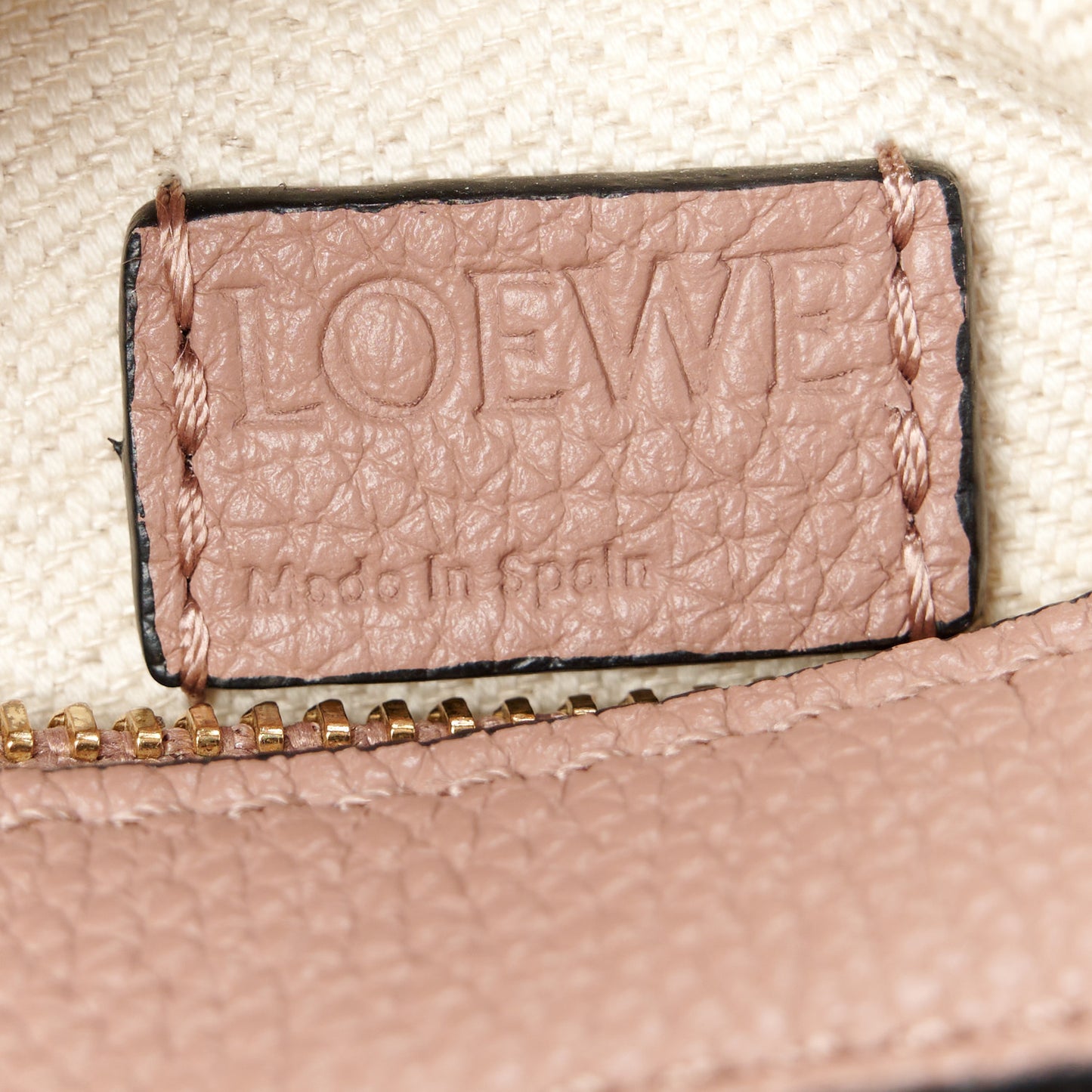 Calfskin Mini Puzzle Bag Dark Blush