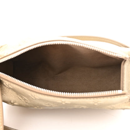 Louis Vuitton Calfskin Debossed Monogram Side Trunk Light Gold 5 of 9