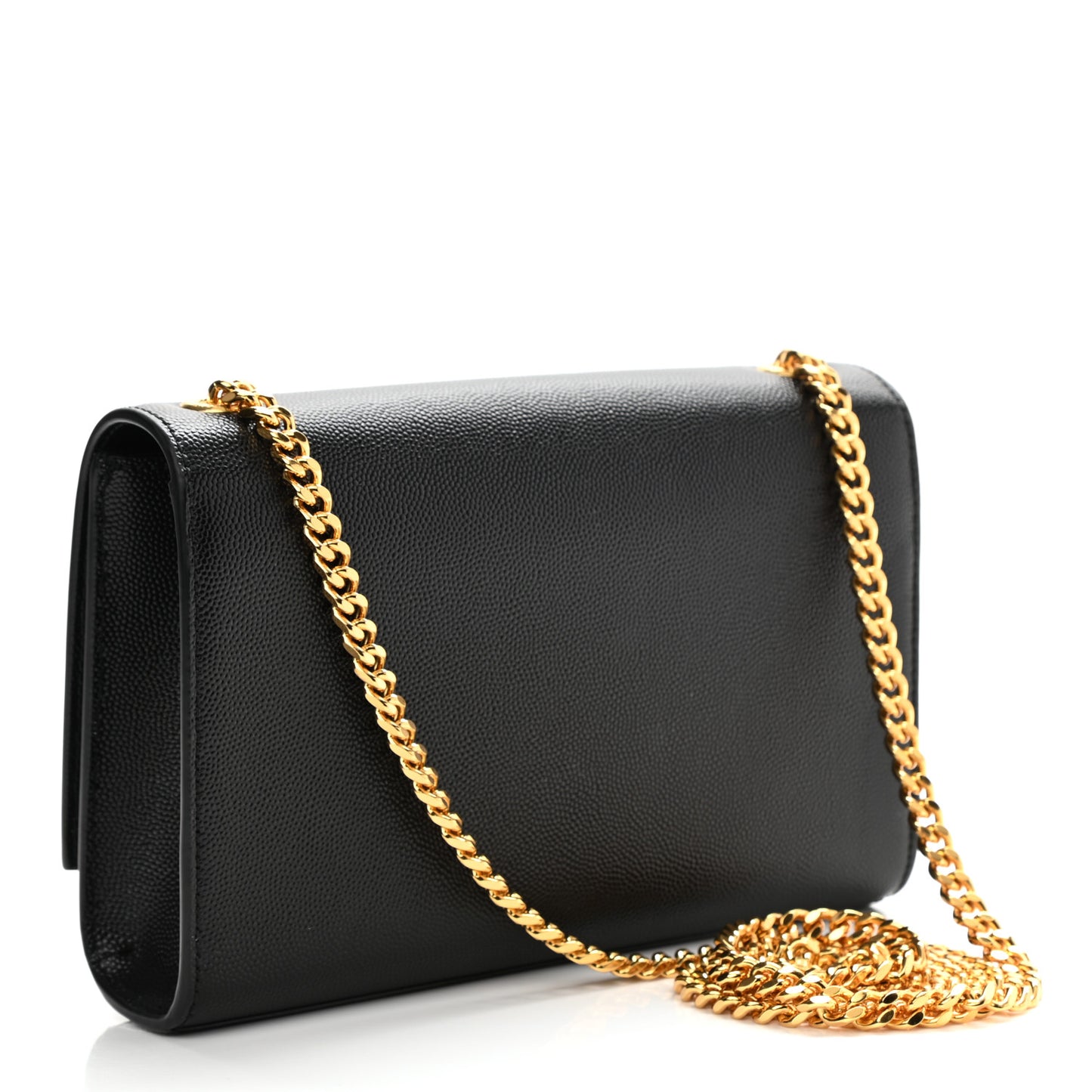 Grain De Poudre Small Monogram Kate Satchel Black