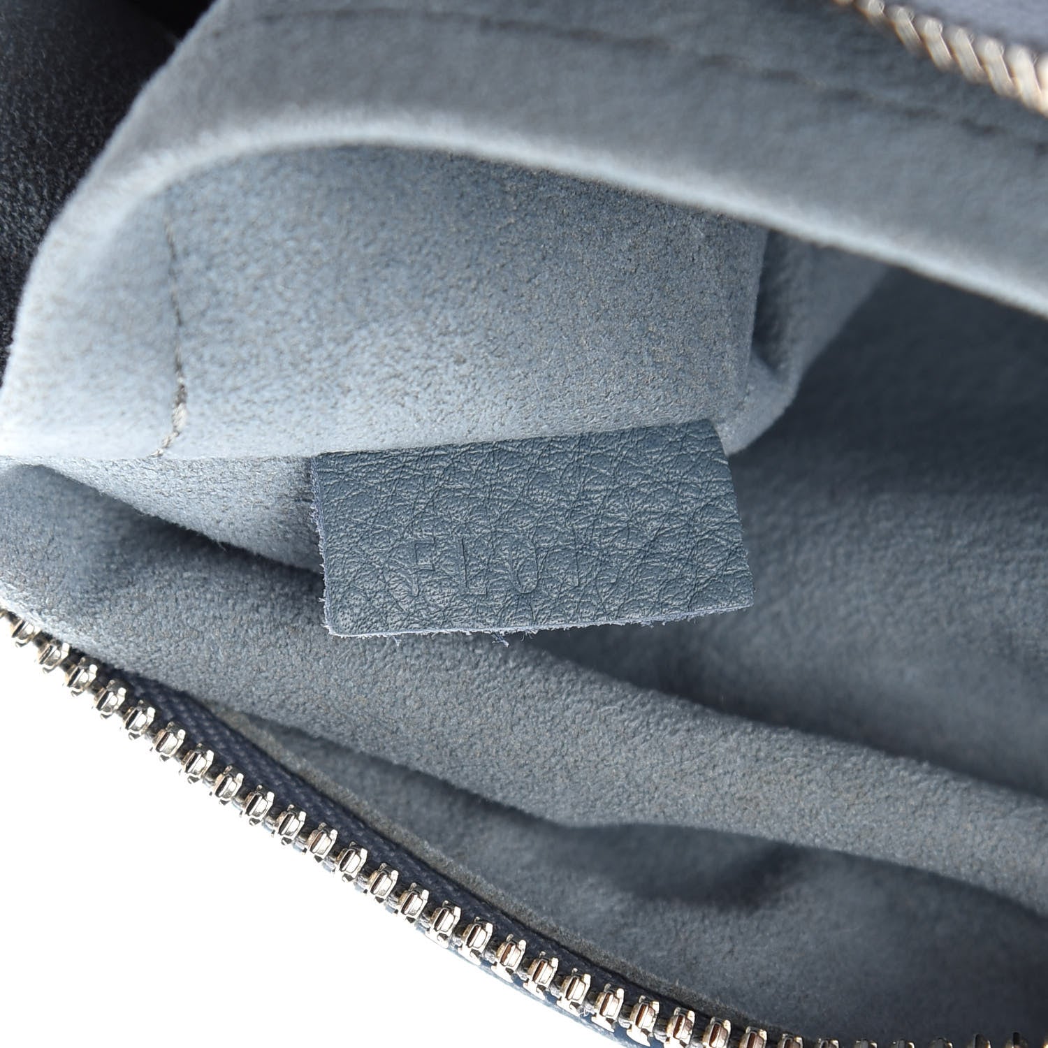 Louis Vuitton Monogram Denim Pochette Round Blue 6 of 9