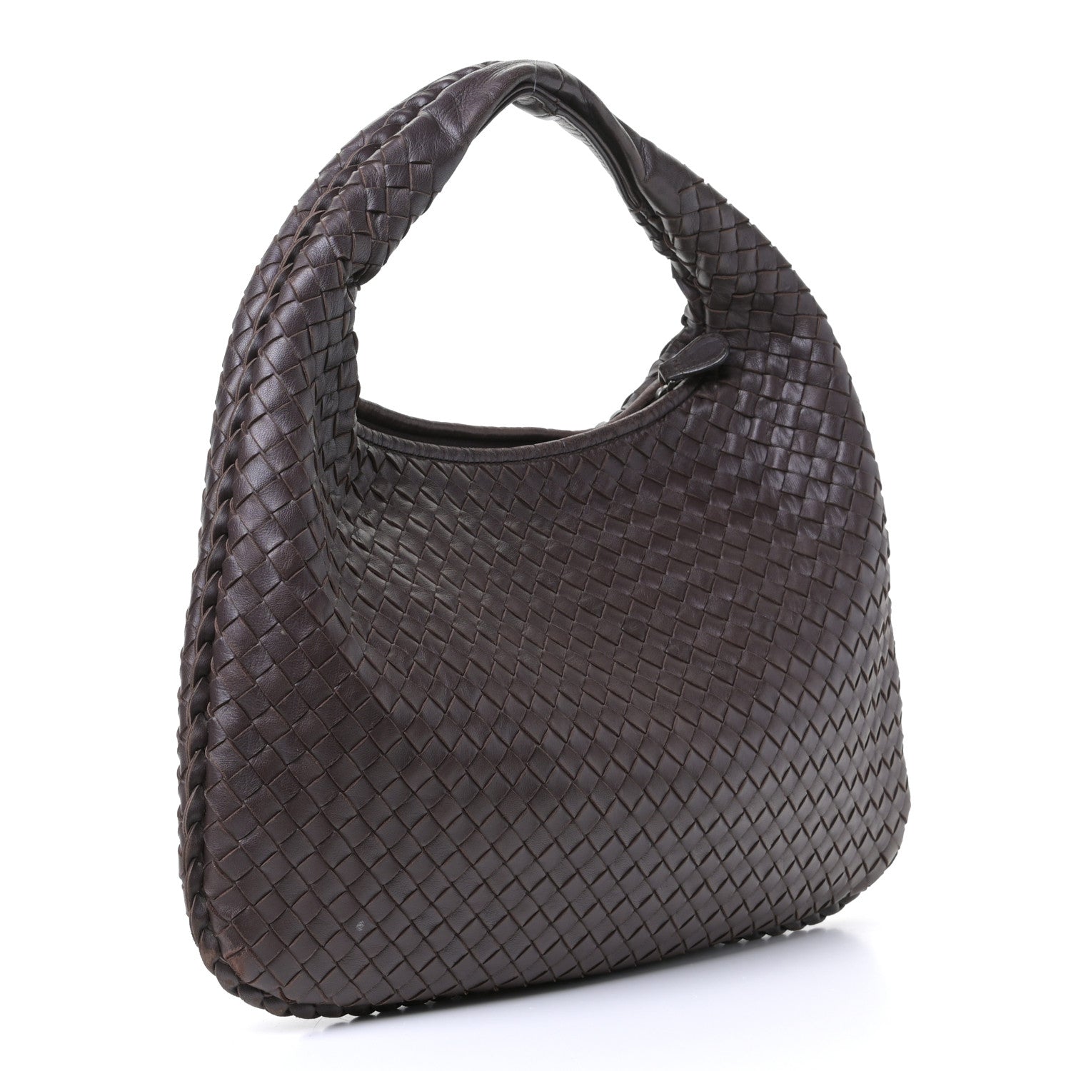 Bottega Veneta Nappa Intrecciato Medium Veneta Hobo Ebano 2 of 6