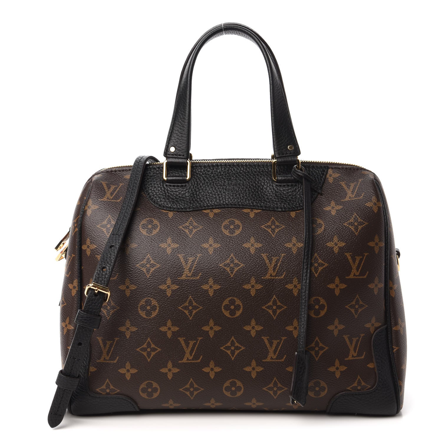Louis Vuitton Monogram Retiro NM Black 1 of 10
