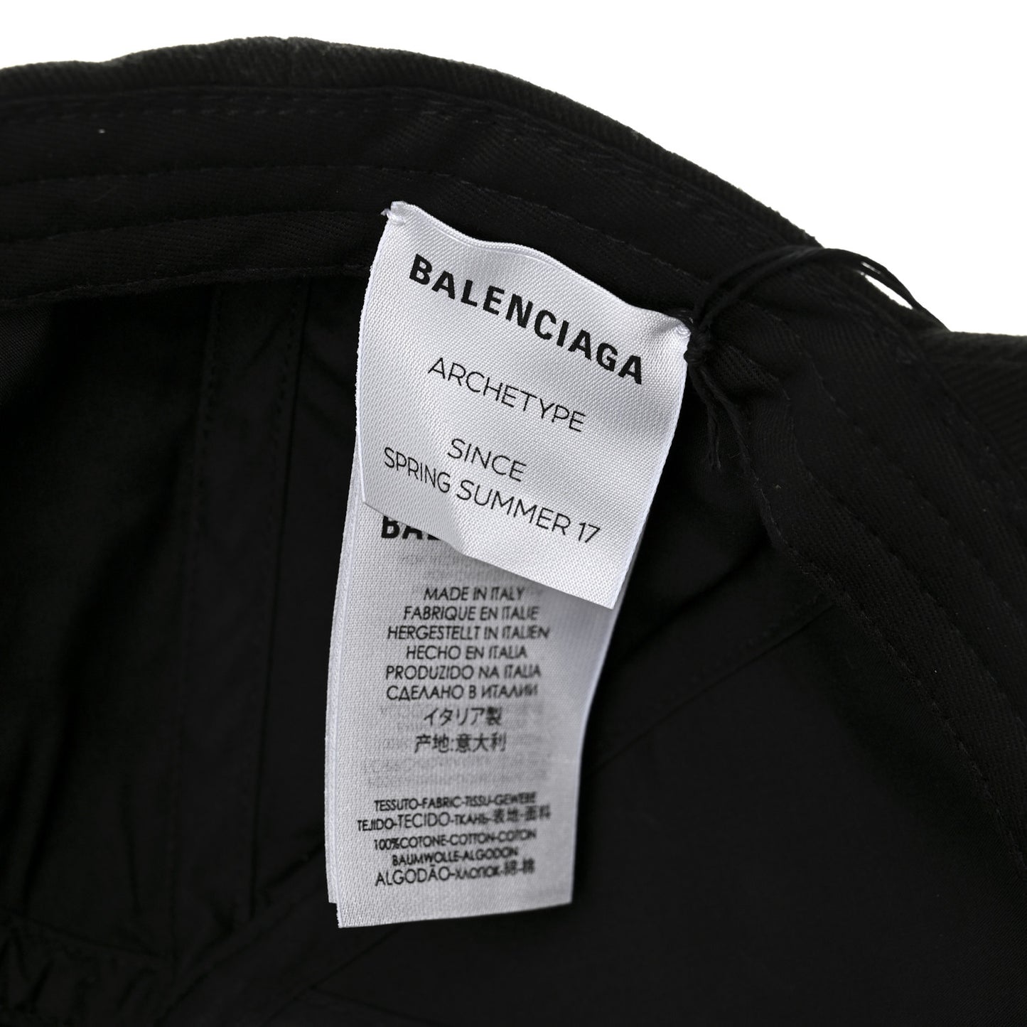 Cotton Drill Logo New Baseball Hat L Black
