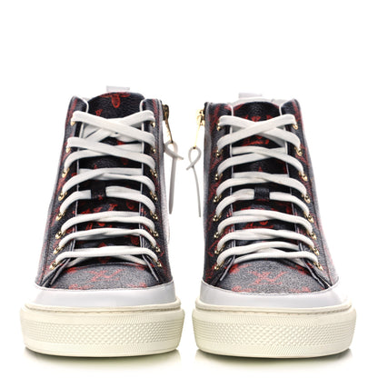 Louis Vuitton Catogram Stellar Sneaker Boots 39 Marron 2 of 10