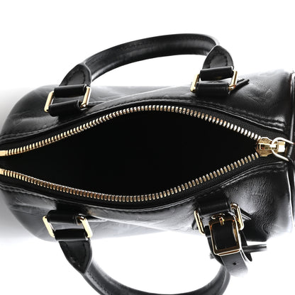 Louis Vuitton Monogram Ink Speedy BB Black 4 of 4