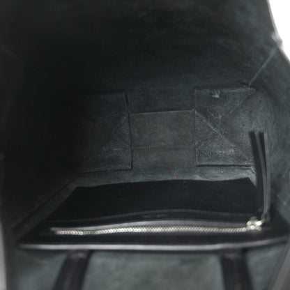 Celine Grained Calfskin Small Vertical Cabas Black 5 of 9