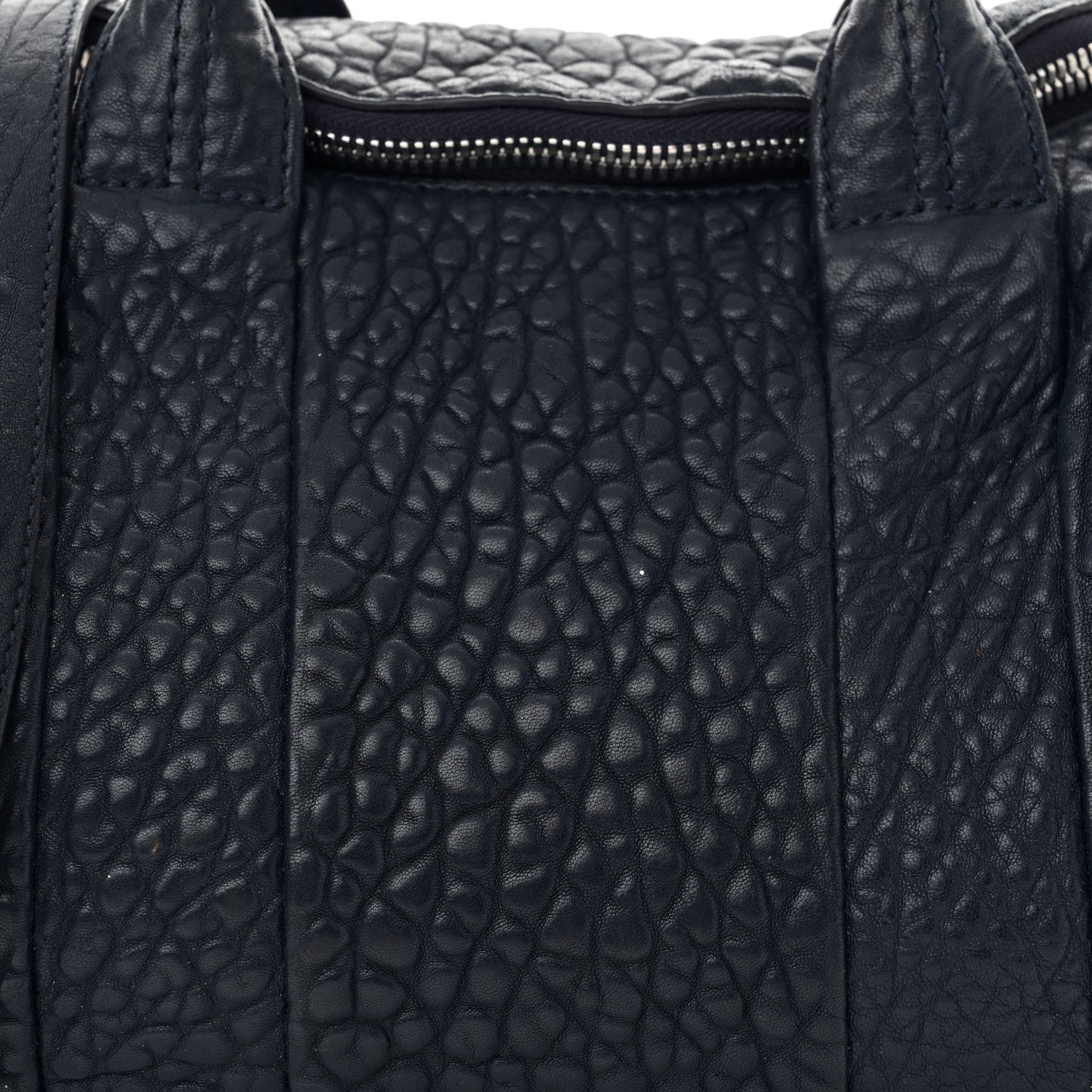 Alexander Wang Pebbled Lambskin Rockie Neptune Rhodium Hardware 7 of 13