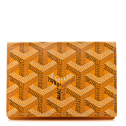 Goyard Goyardine Business Card Holder Yellow 1 of 8