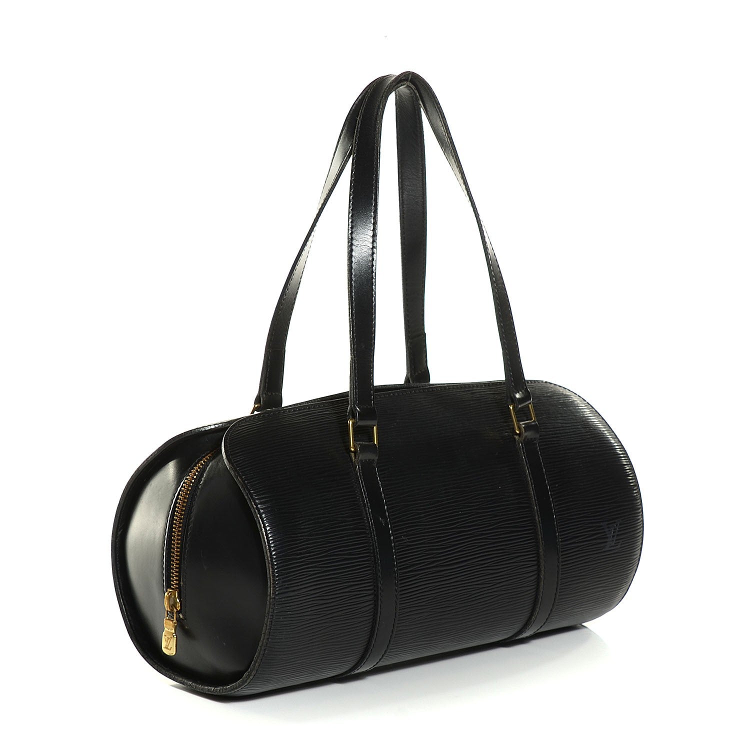 Louis Vuitton Epi Soufflot Black 4 of 8