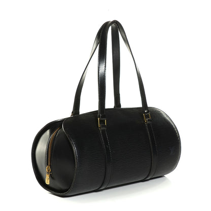 Louis Vuitton Epi Soufflot Black 4 of 8