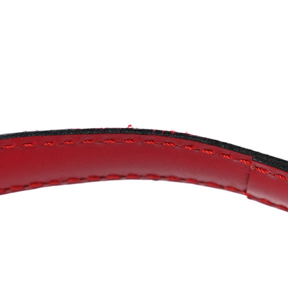 Louis Vuitton Calfskin 16mm Adjustable Shoulder Strap Red 6 of 9