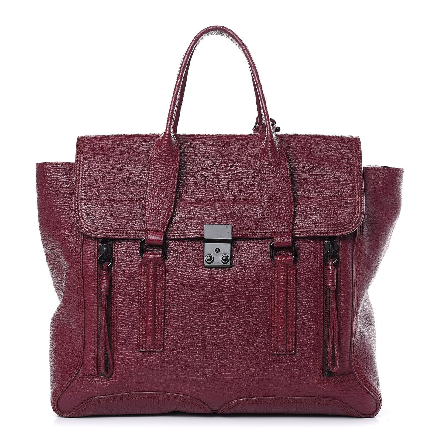 3.1 Large Pashli Satchel Aubergine
