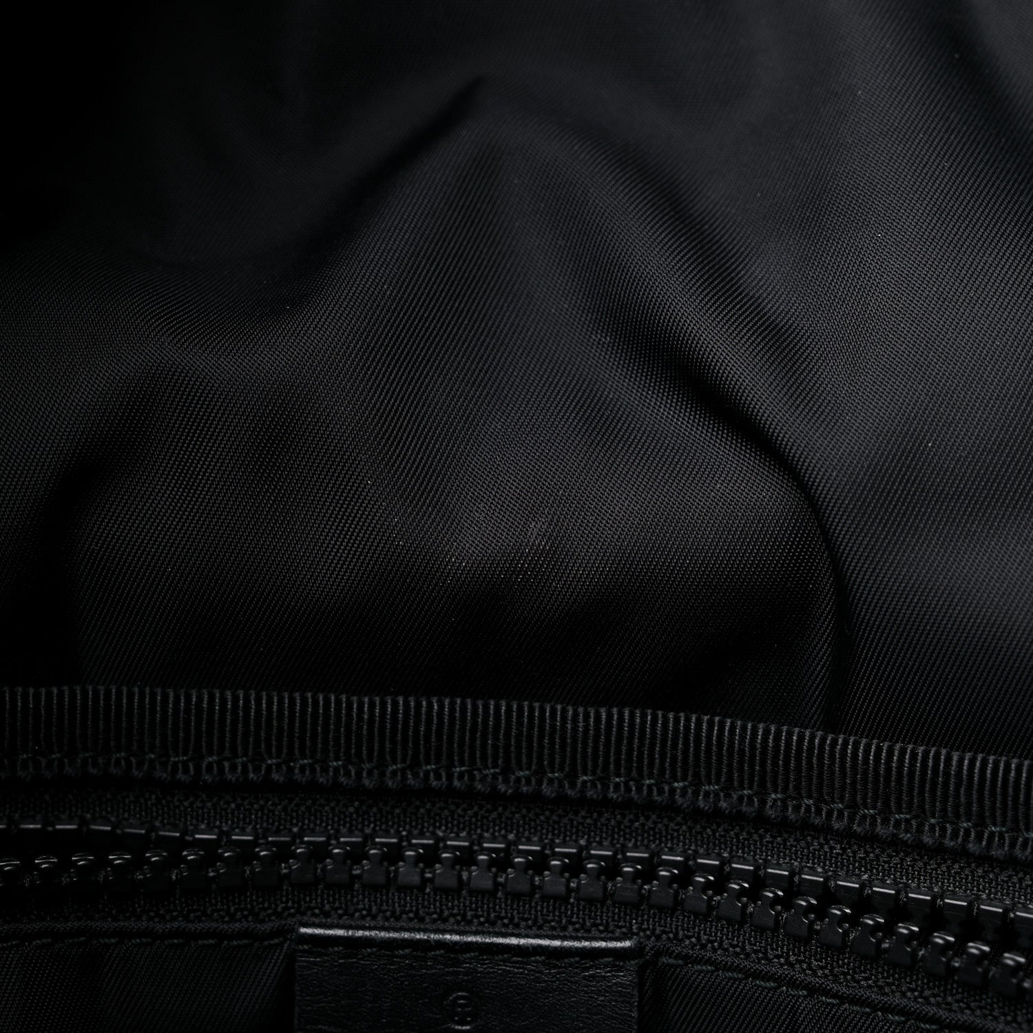 Gucci Techno Canvas Web L'Aveugle Par Amour Embroidered Double Buckle Backpack Black 12 of 18