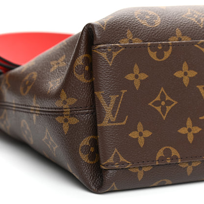 Louis Vuitton Monogram Tuileries Besace Caramel Rouge 8 of 12