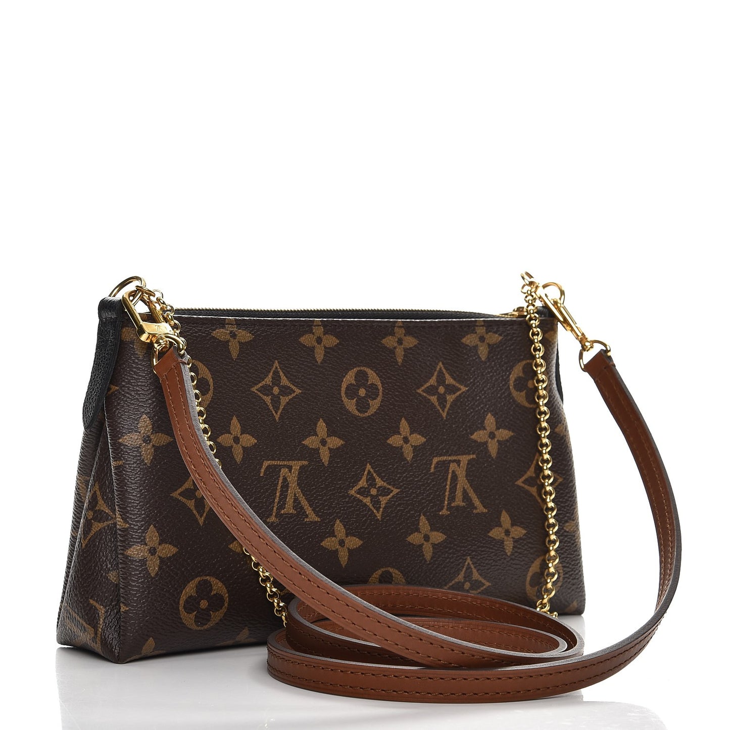 Monogram Pallas Clutch Black