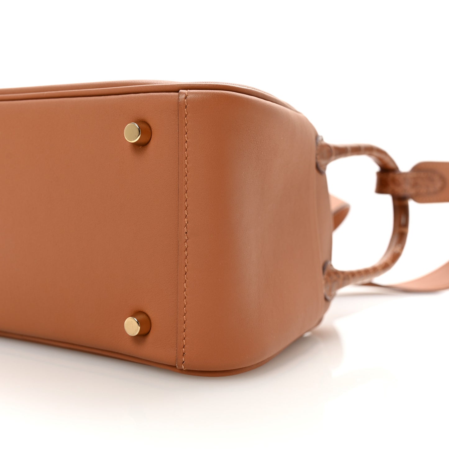 Matte Alligator Swift Mini Touch Lindy 20 Gold