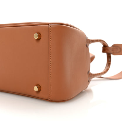 Hermes Matte Alligator Swift Mini Touch Lindy 20 Gold 9 of 10